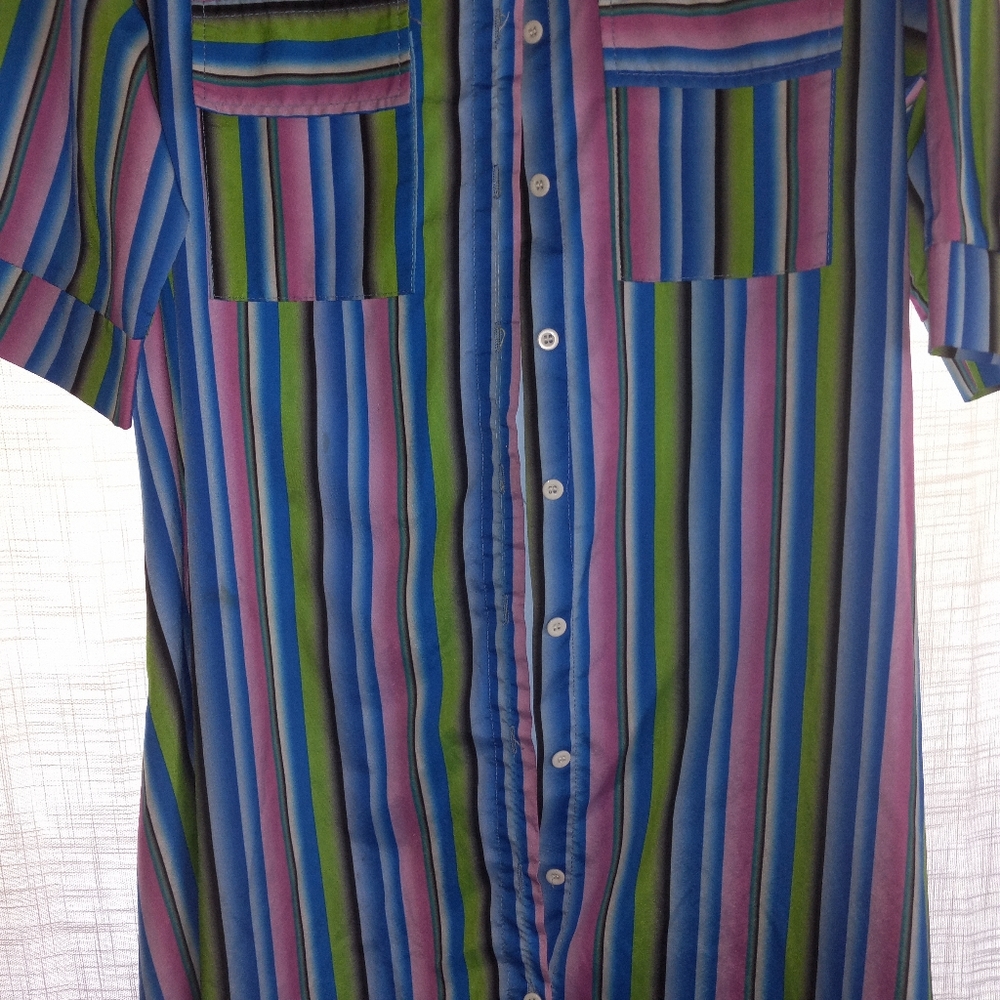 Pre-owned condition good  size extra  large  button  down  dress short sleeve - Picture 4 of 8